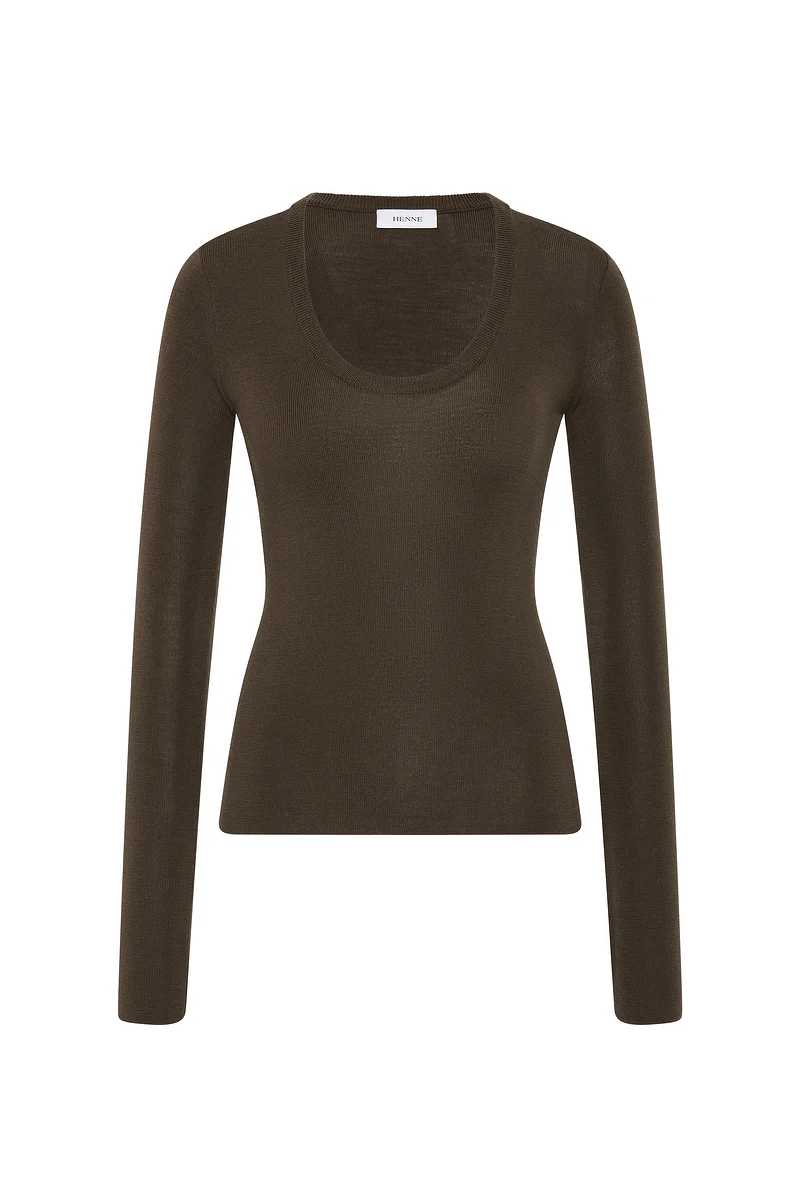 Early Access: Carr Long Sleeve Scoop Top - Image 6