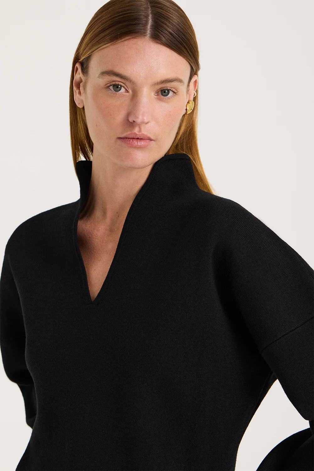 Gwen V-Neck Knit Jumper - Image 5