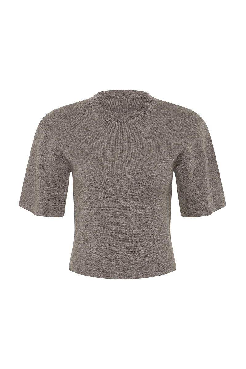 Lorelei Shoulder Pad Tee - Image 8