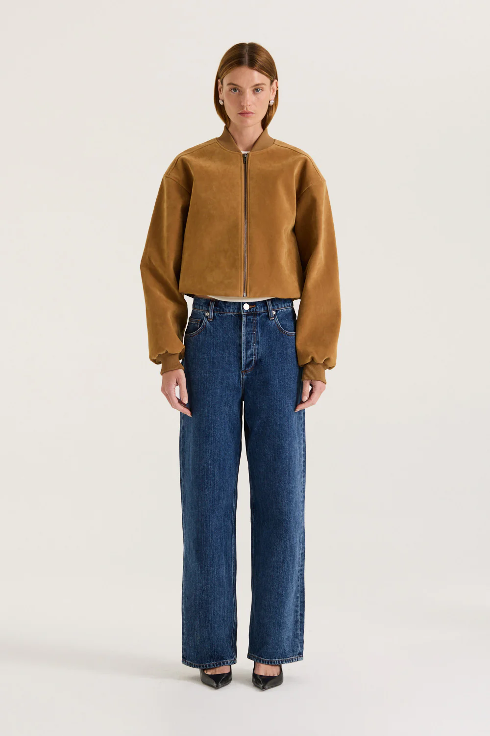 Mara Bomber - Suede Effect - Image 5