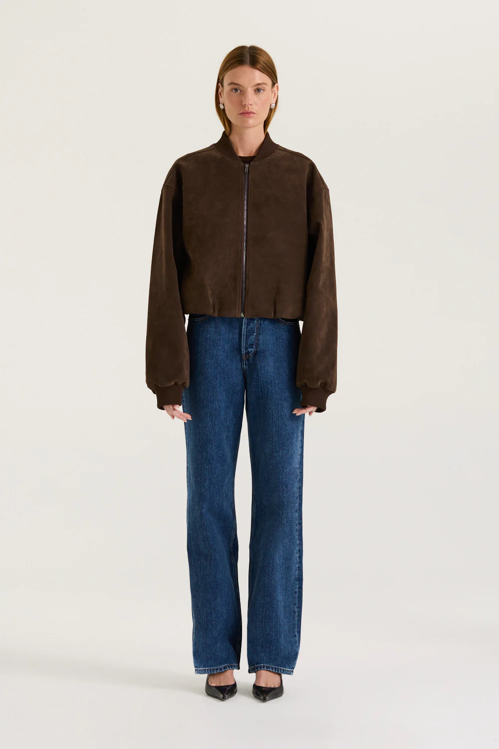 Mara Bomber - Suede Effect - Image 5