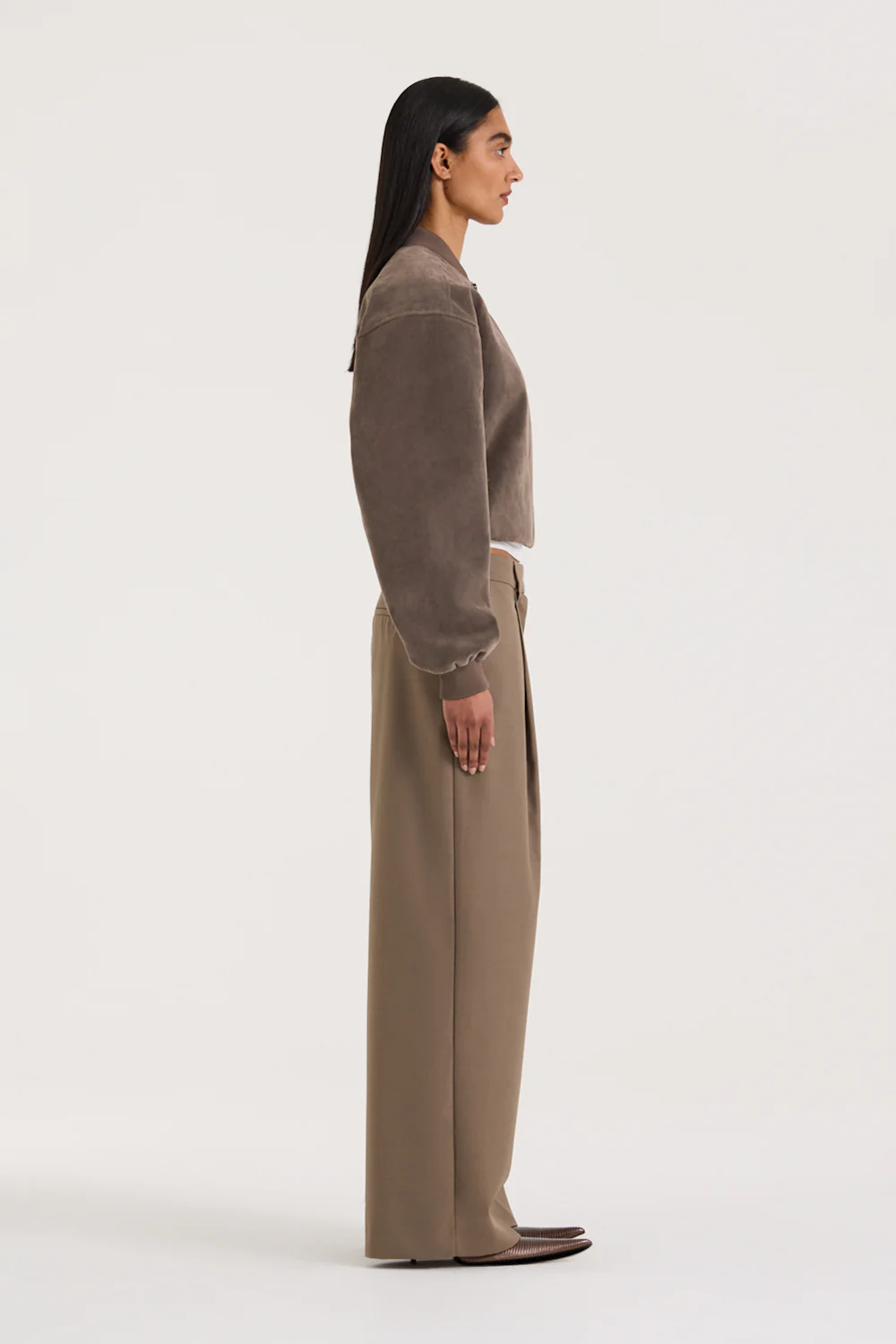 Mara Bomber - Suede Effect - Image 3