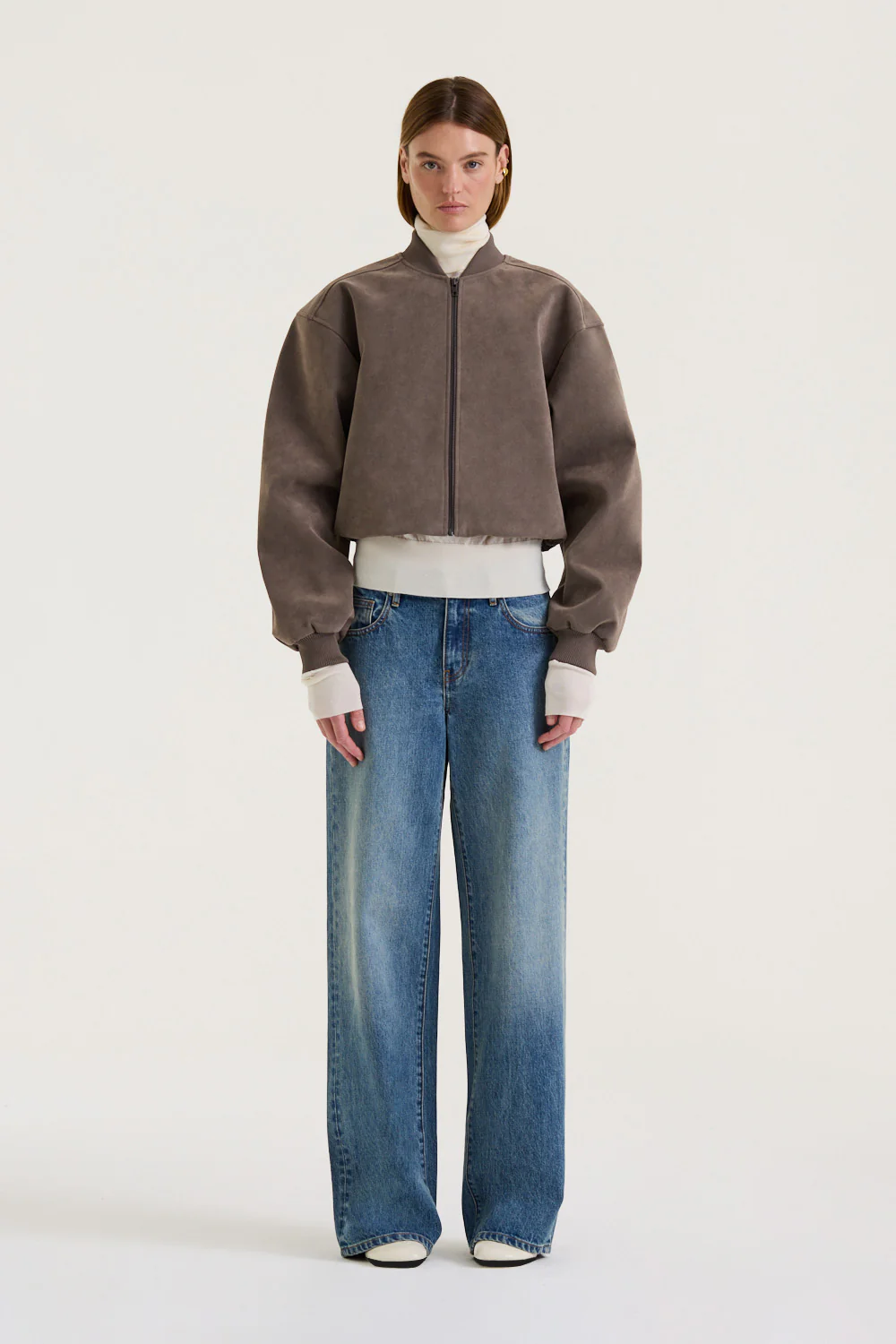 Mara Bomber - Suede Effect - Image 7