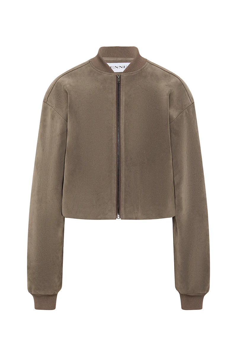 Mara Bomber - Suede Effect - Image 8