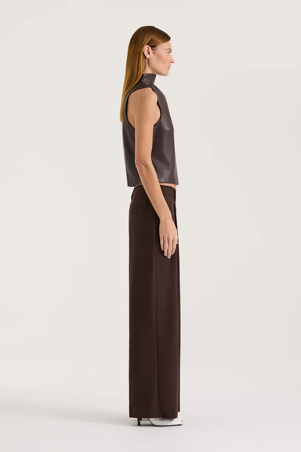 Portia PU Leather Top - Image 3