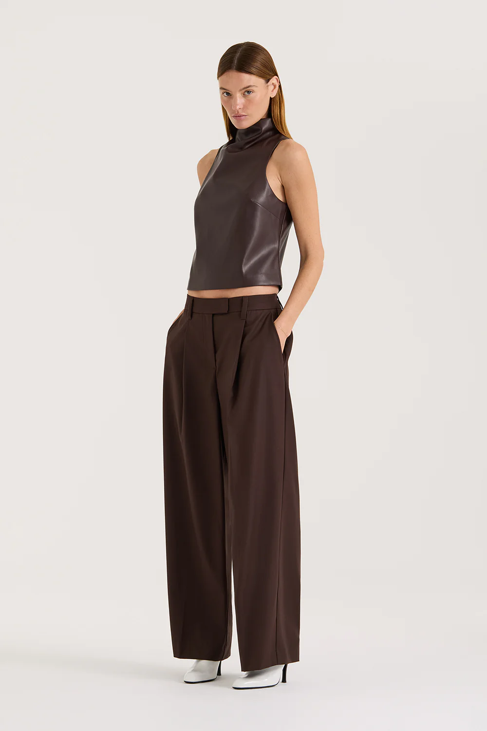 Portia PU Leather Top - Image 5