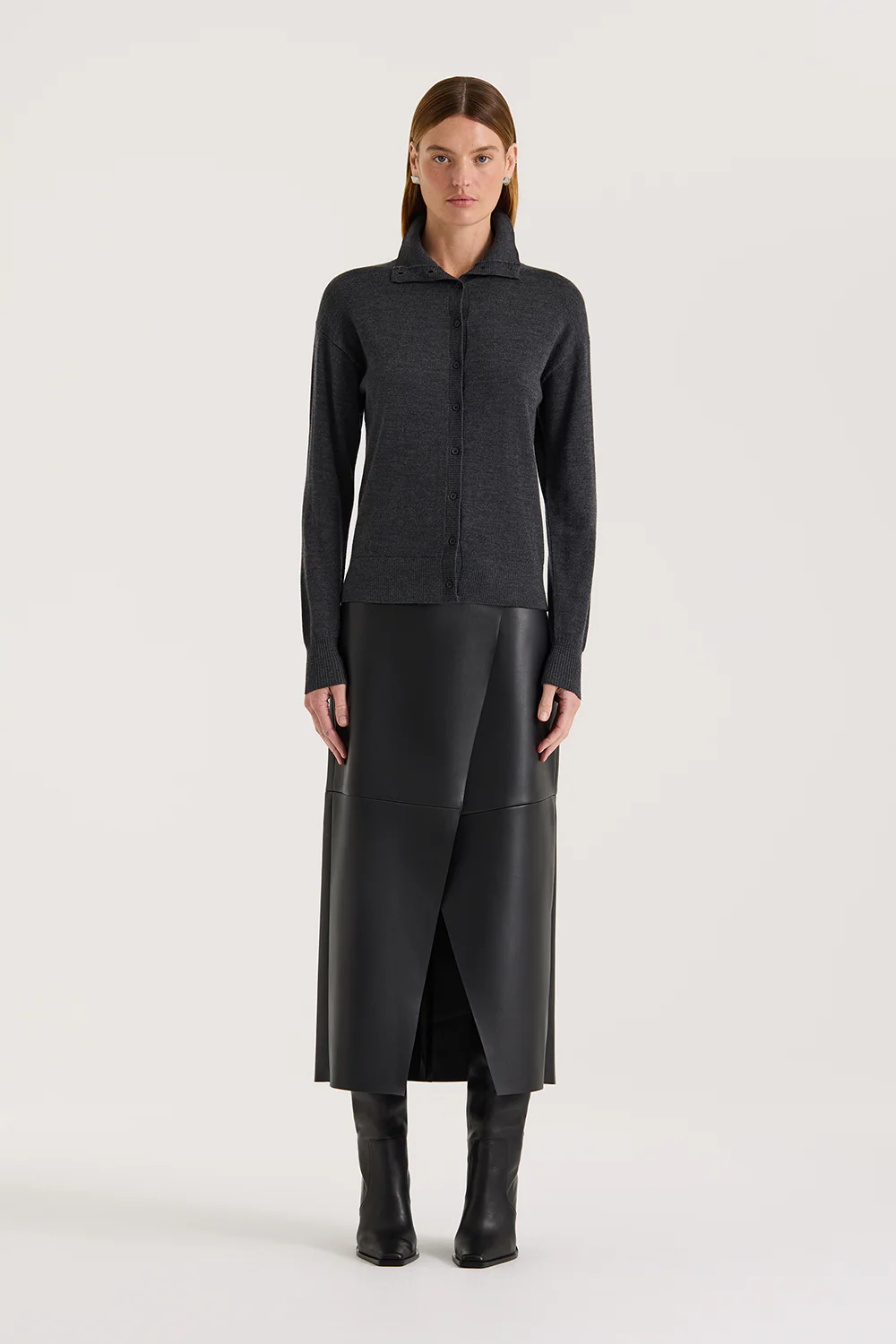Soleil Button Up Knit - Image 2