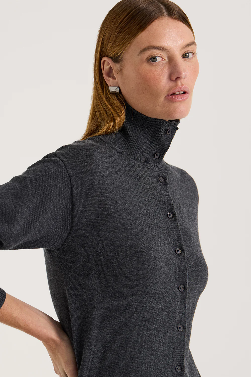 Soleil Button Up Knit - Image 5