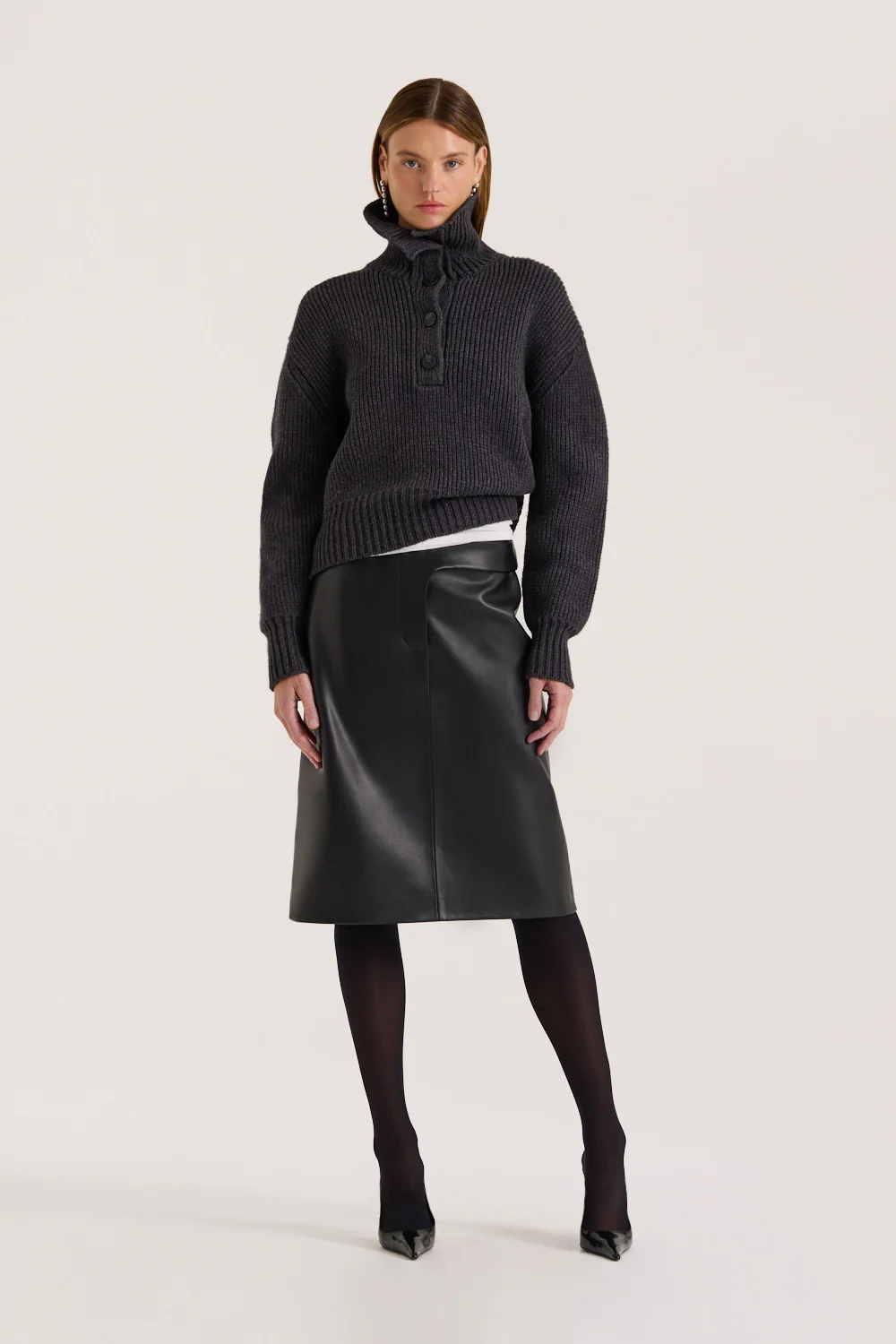 Sura Knit Button Up - Image 6
